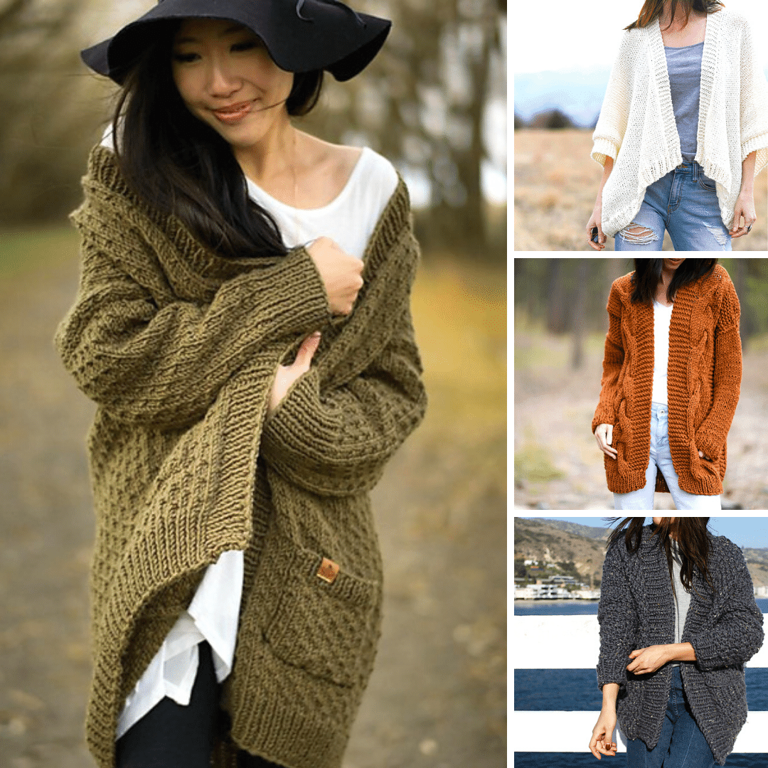 Final Caso Wardian Amante 9 Free Cardigan Patterns Knit from the Bottom-Up — Blog.NobleKnits