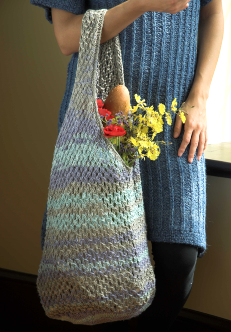 Linen Concerto Tote Bag Free Knitting Pattern