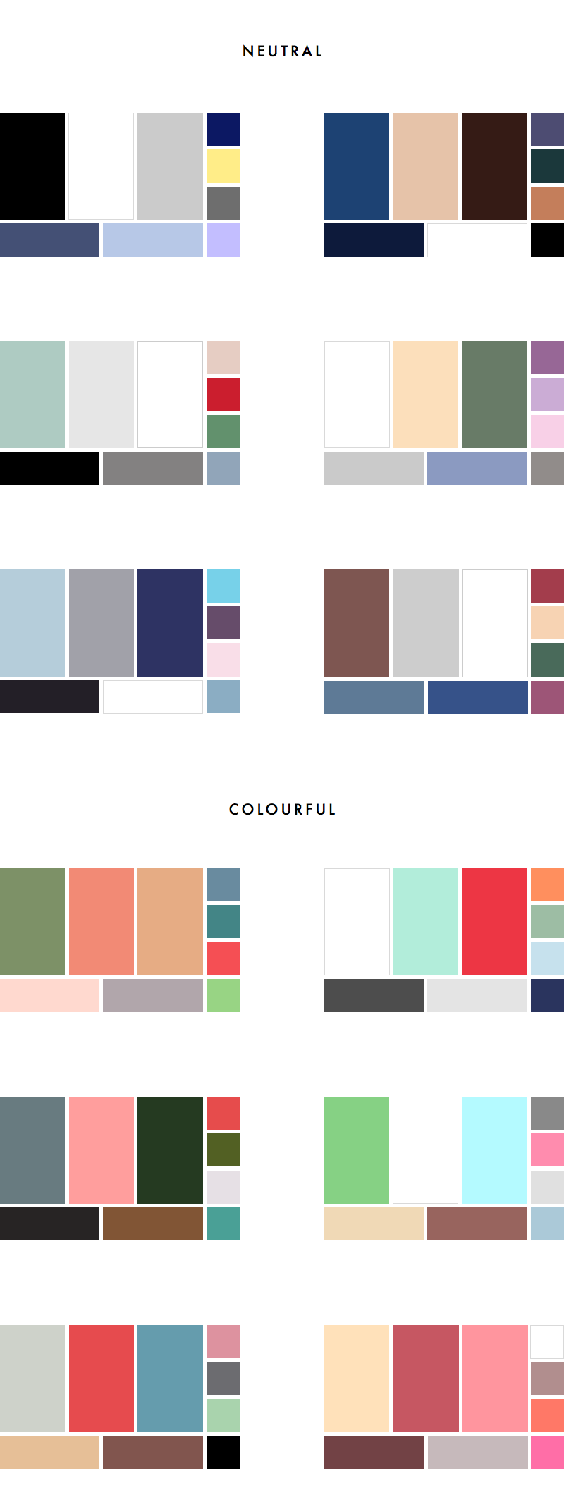 How To Choose A Colour Palette For Your Wardrobe 36 Sample Palettes Anuschka Rees,Cottage Style Country Living Room Furniture