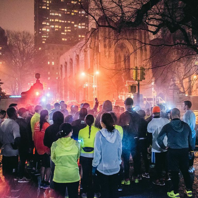 NIKE + NYC is great for running with groups.