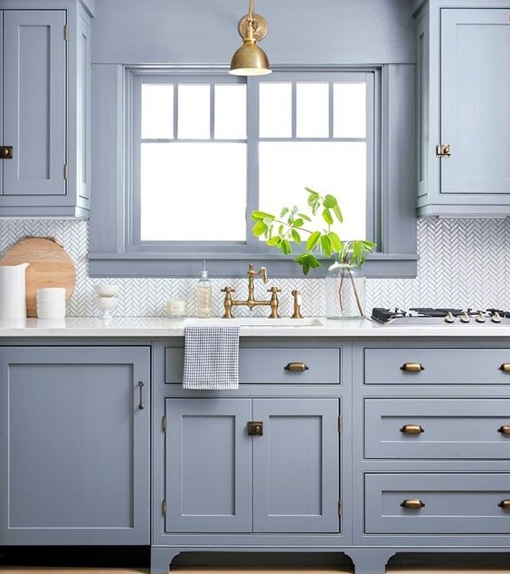 Blue Cabinets - Yay or Nay? — The Fat Hydrangea