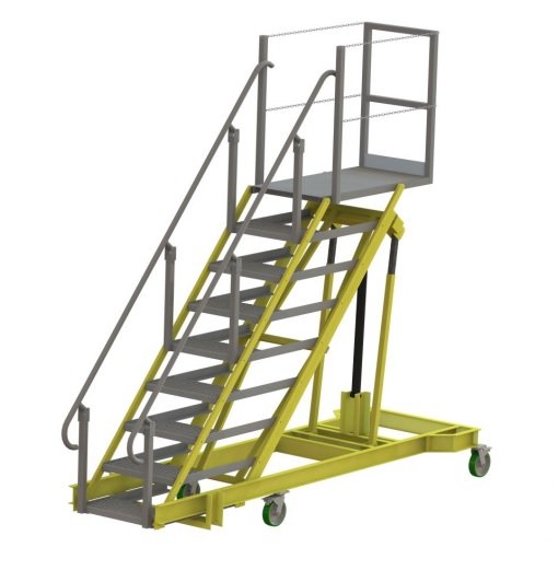 Adjustable Height Ladder