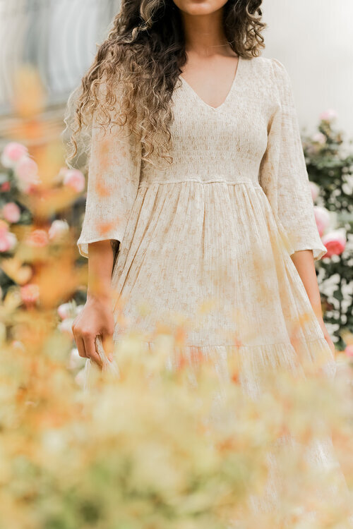 natural bridesmaid dresses