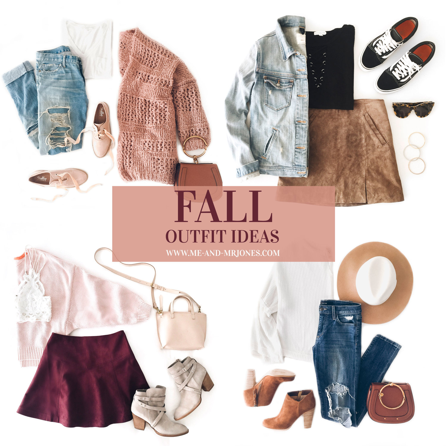4 CASUAL FALL OUTFIT IDEAS — Me and Mr. Jones