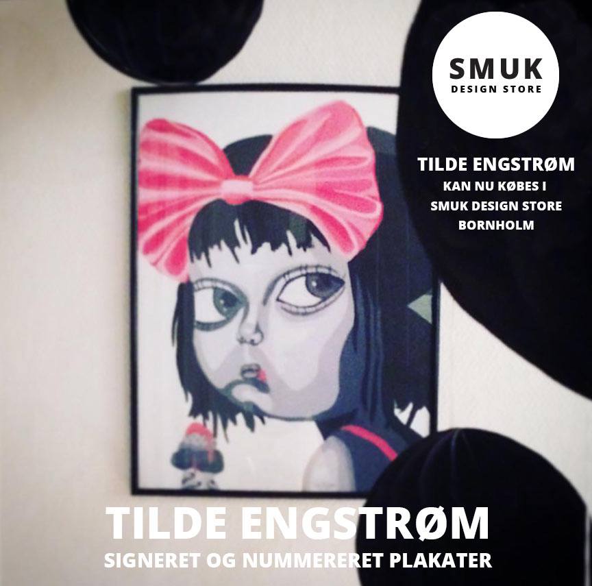 plakater kan nu købes i SMUK design i Rønne — Tilde Lerche Engstrøm