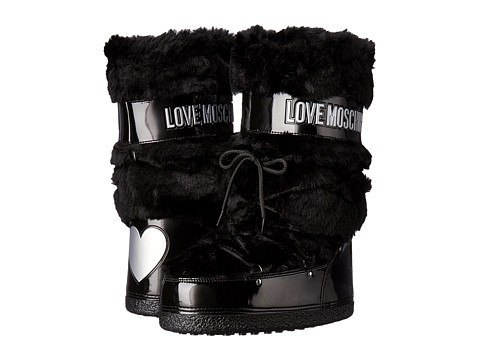 love moschino faux fur moon boots