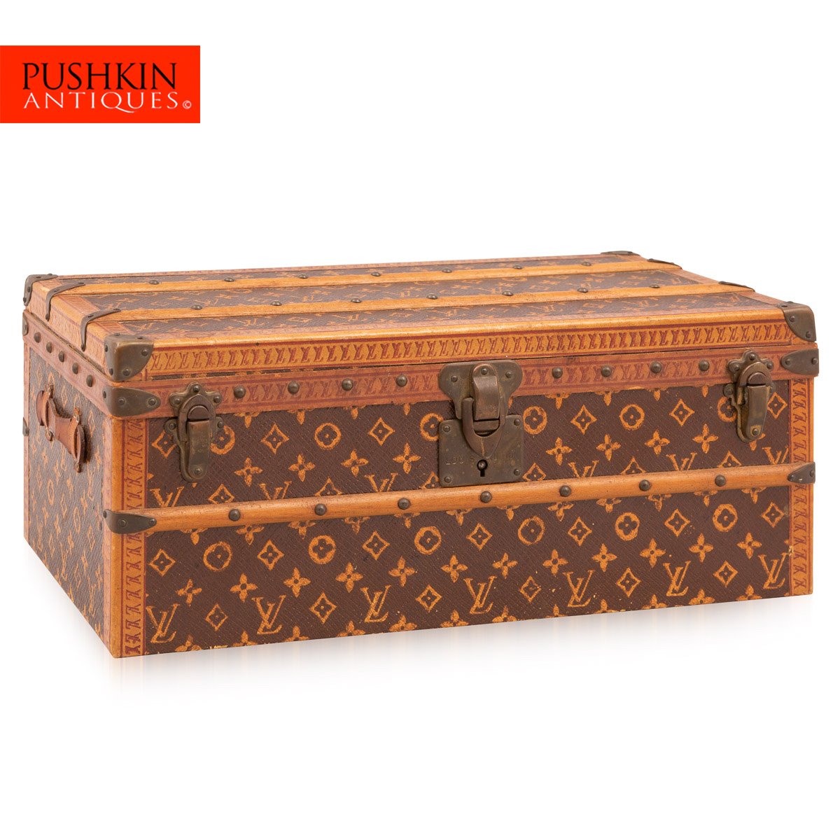 Rare by Oulton - The Louis Vuitton Flower Trunks were created in the early  1910's - 1920's to reward VIP clients. They were offered to clients only in  Paris at first as