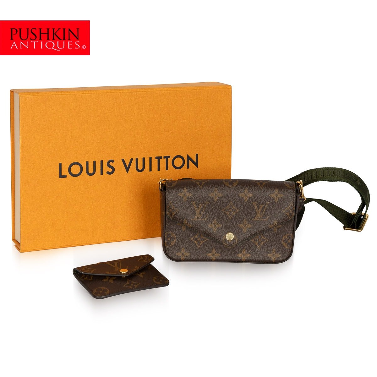 Louis Vuitton Monogram Canvas Félicie Strap & Go Pochette Louis Vuitton