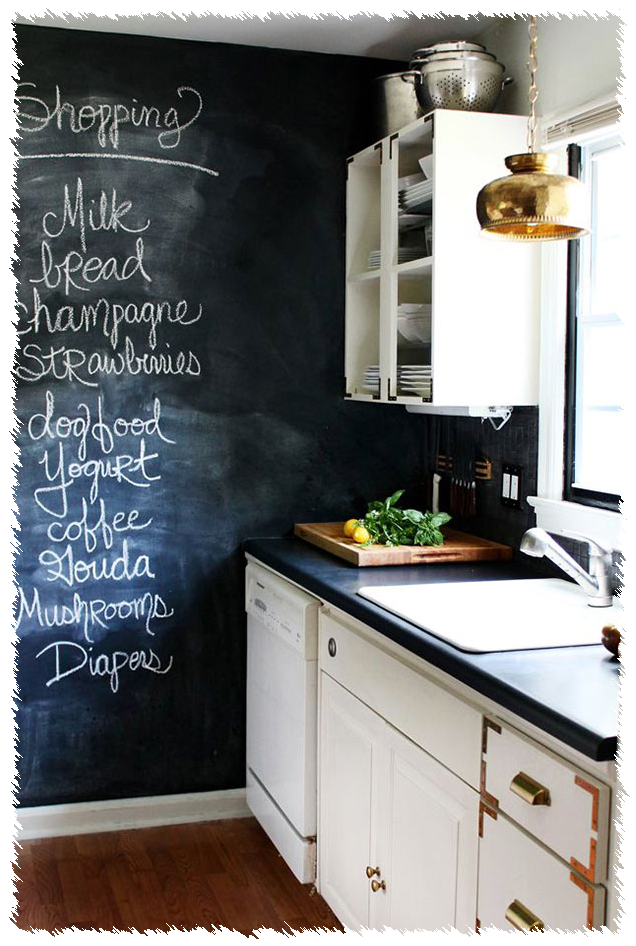 Paint Your Kitchen Cabinets With Chalkboard Paint Jessica Rayome
