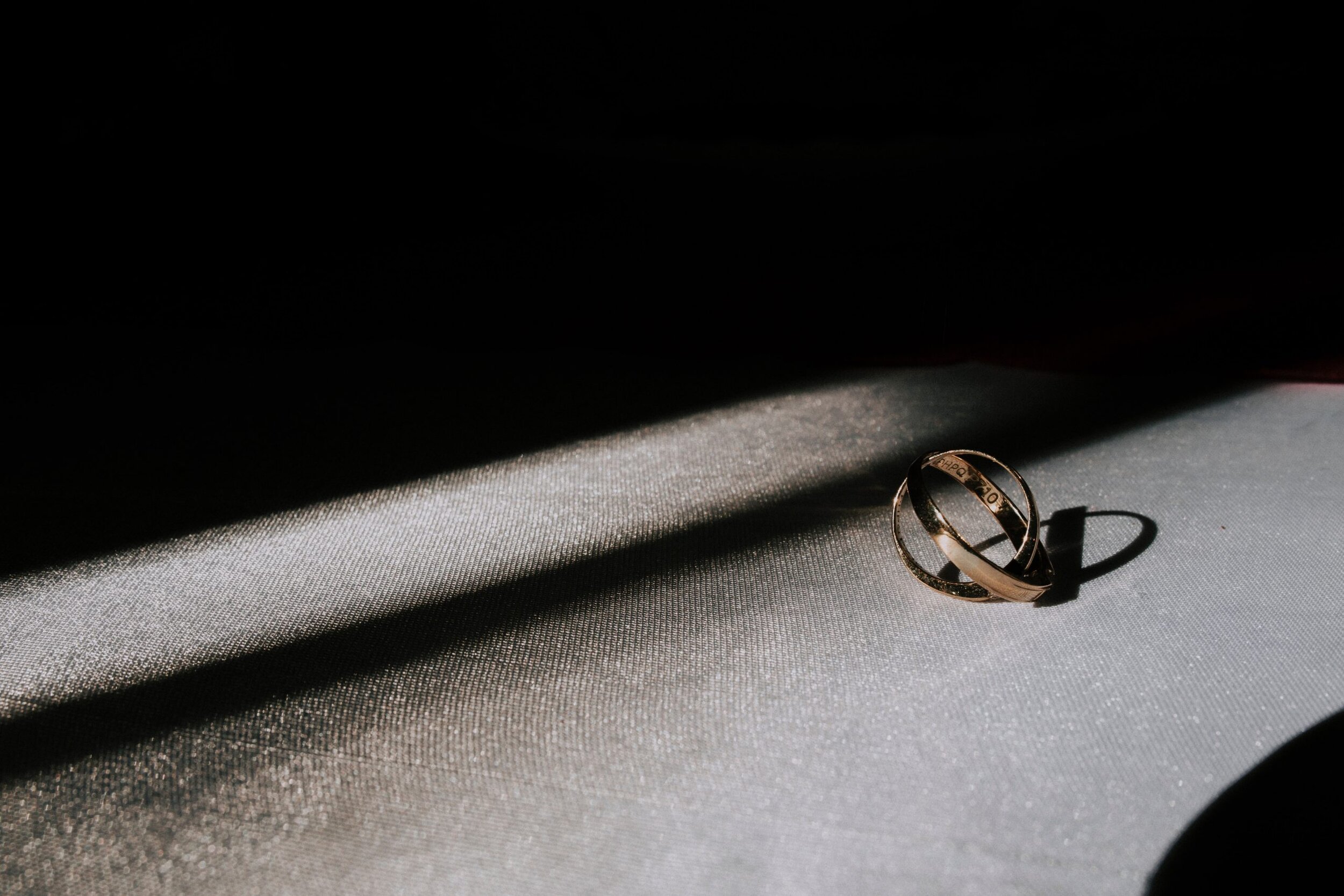 Silvertone Center Spacer Spinner Custom Engraved Affirmation Ring Necklace 