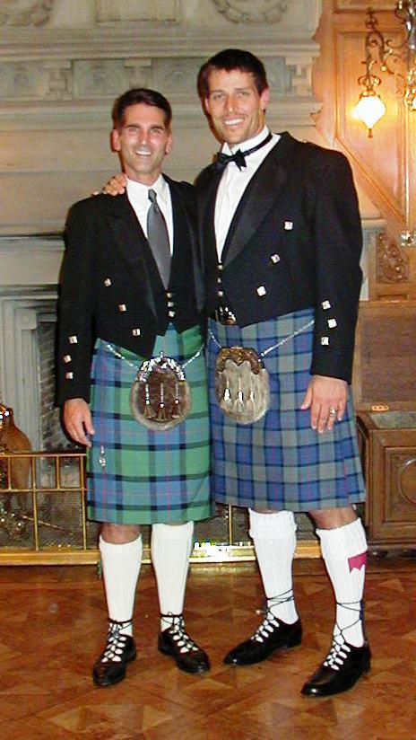 Aaron & Tony Robbins at Skibo Castle, Scotland