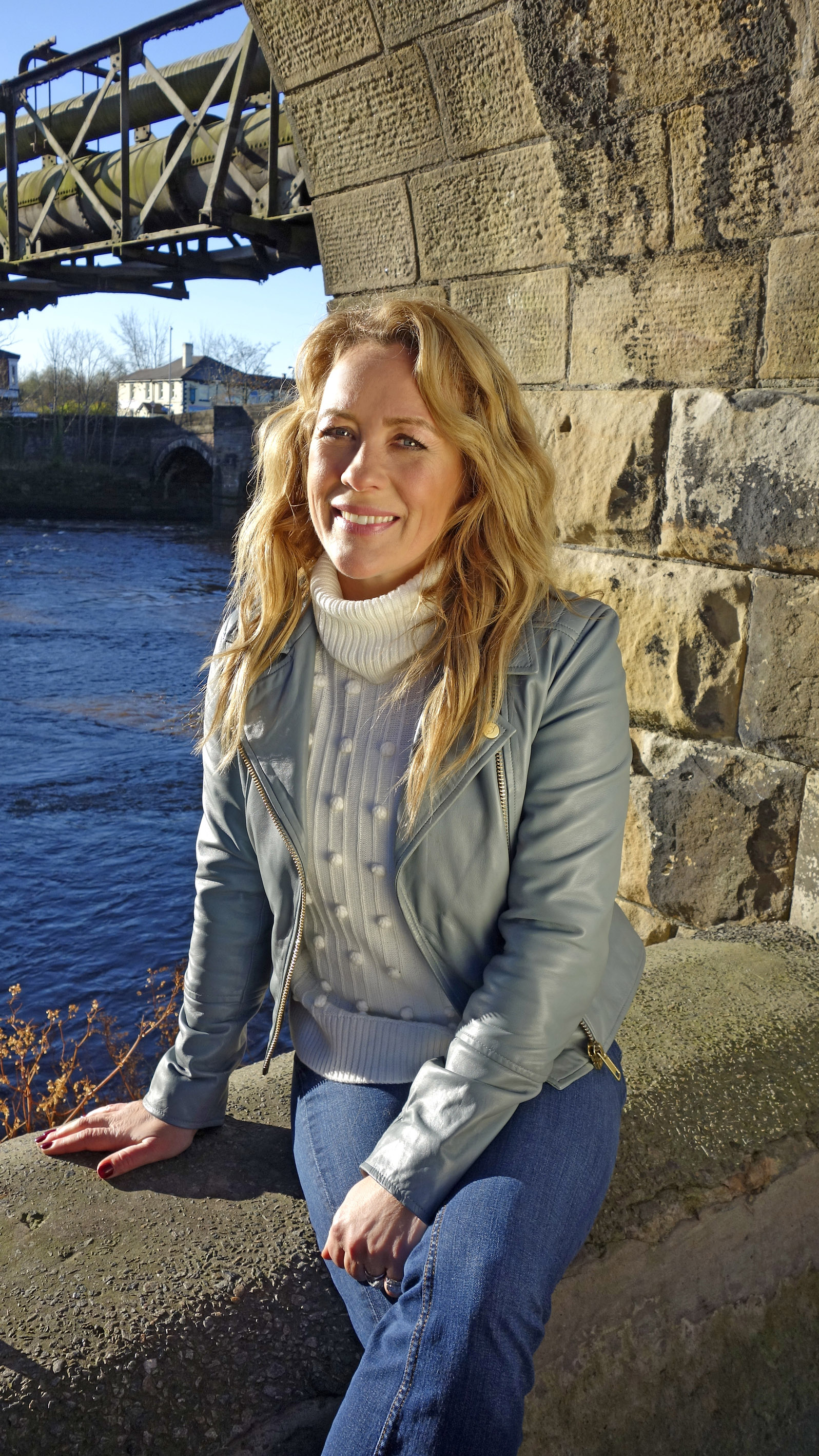  Sarah Beeny filming 'UK's best place to live' in South Ribble. Pic, Channel 4 publicity  