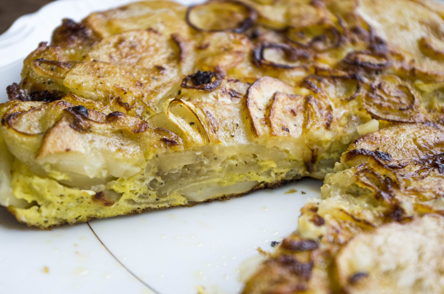 Vegan Tortilla Espanola - Spanish Potato Omelette Recipe