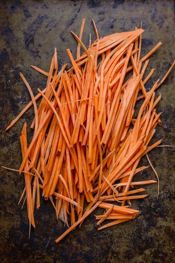 Crispy Sweet Potato Straws 3 ways — Edible Perspective