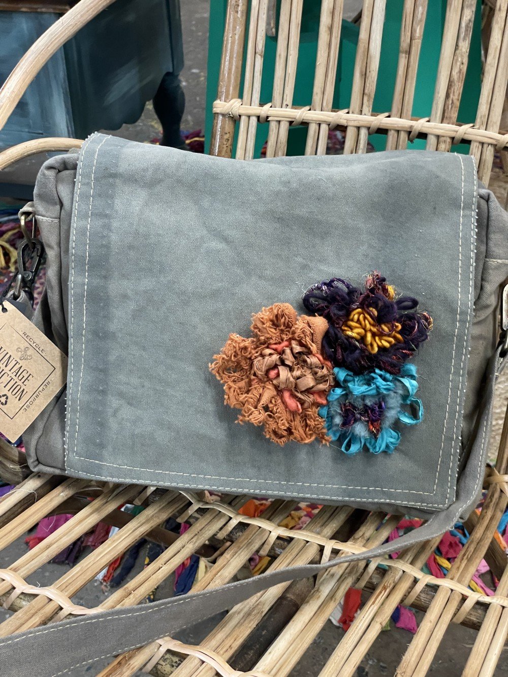 Floral Trio Messenger Bag — MADE by Danielle