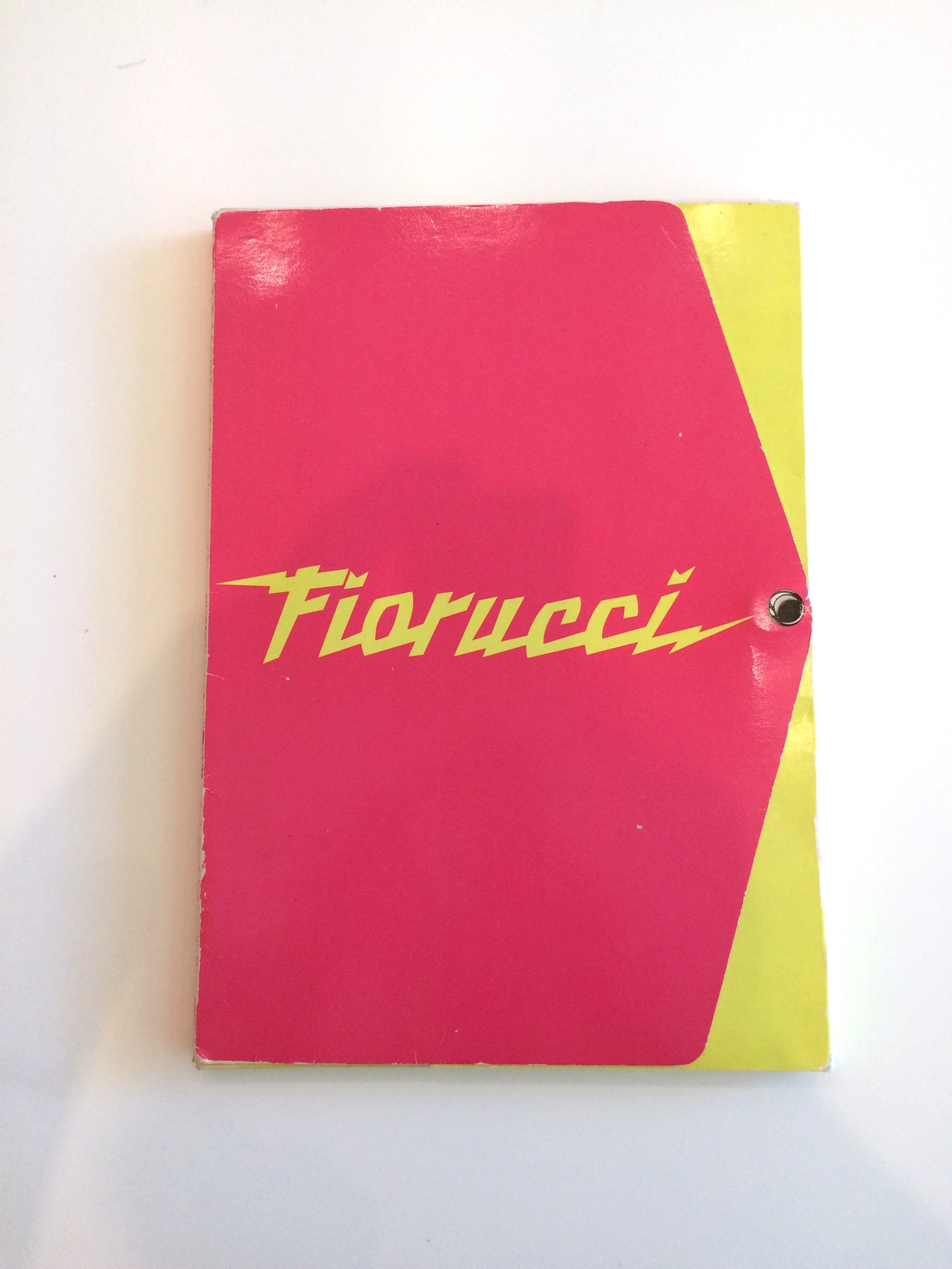 FIORUCCI Vintage collectible STICKER PANINI 1984 SERIE Pinup Lady not peeled 