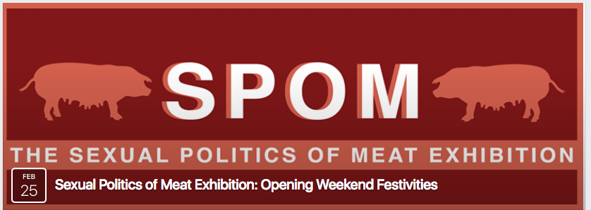 The Opening of the Sexual Politics of Meat Exhibit at the Animal Museum —  Carol J. Adams