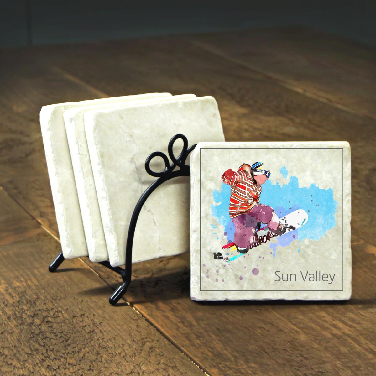 Paint Party Kit - Wood Coasters - Paint The Town
