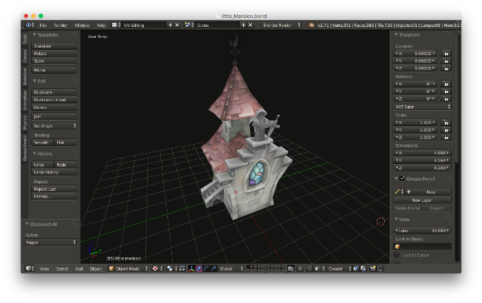 Induce dictionary Tradition How to import a 3D model from Blender? — Harold Serrano - Game Engine  Developer