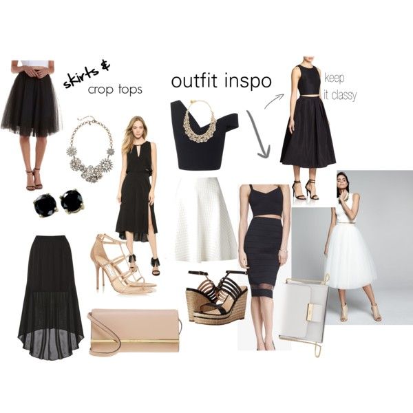skirt and top wedding guest outfit