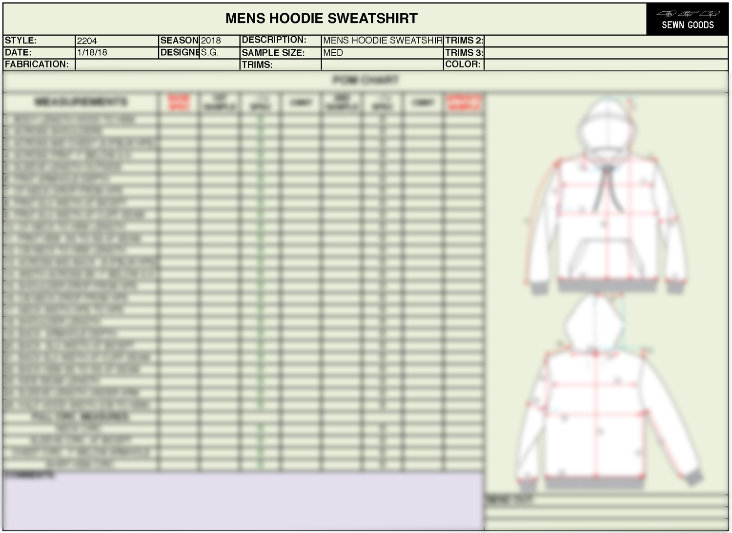 vector-hoodie-size-spec-sheet-techpack-template-technical-drawings-fashion-cad-flat-sketch