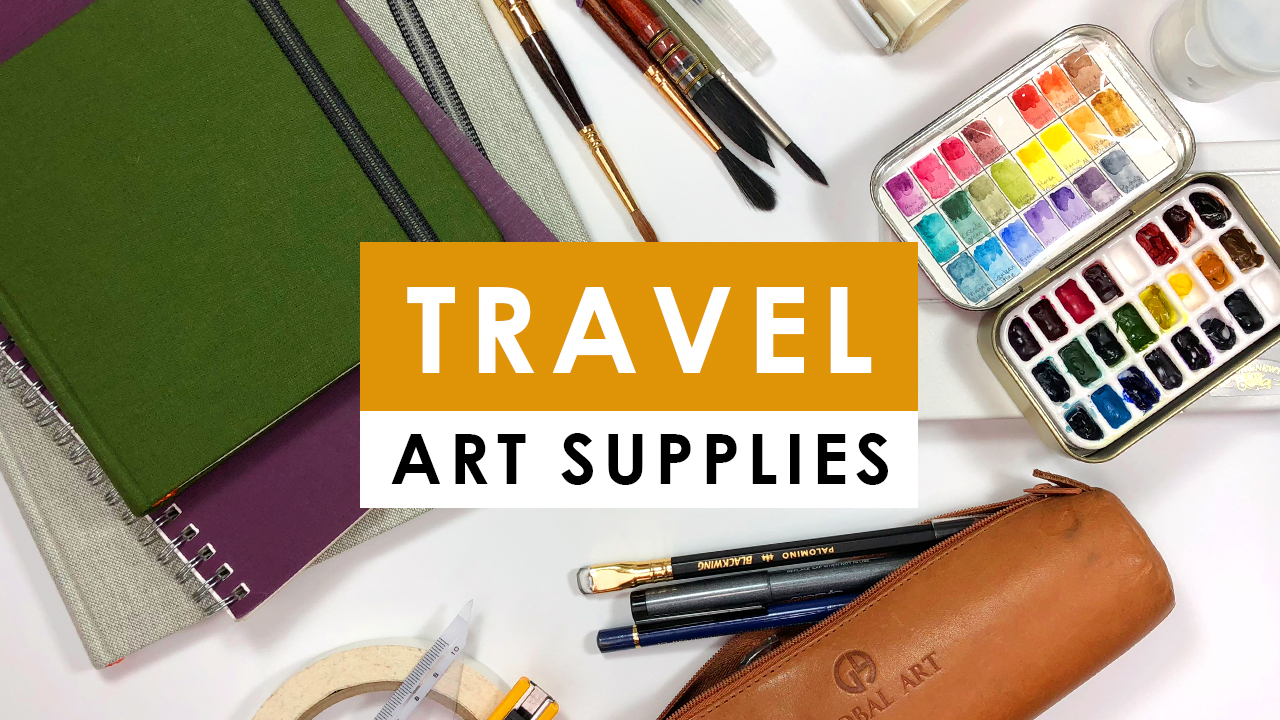 TRAVELING WITH ART SUPPLIES 