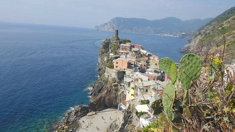  Cinque Terre was beautiful, but overrun by tourists. 