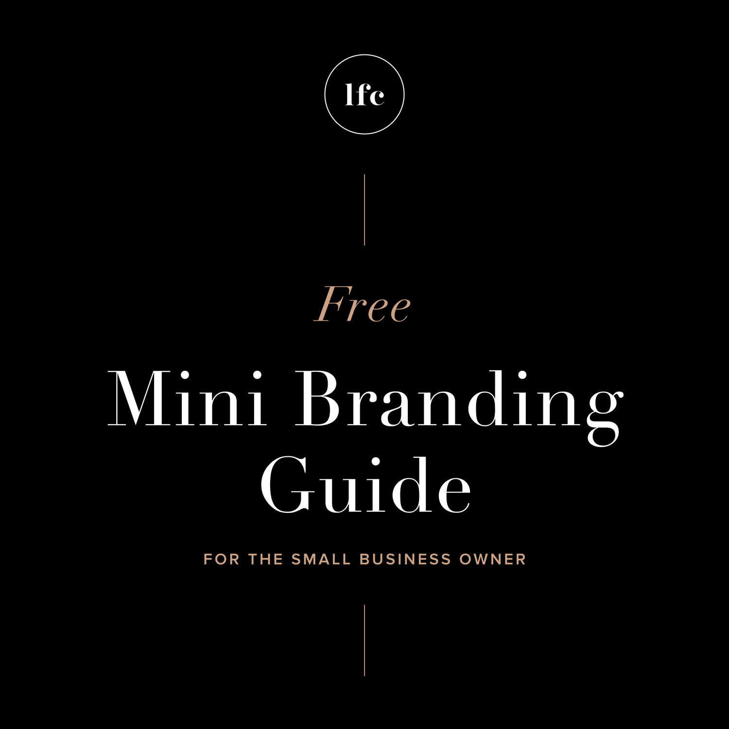 Freebie / Mini Branding Guide for the Small Business Owner — Letterform  Creative