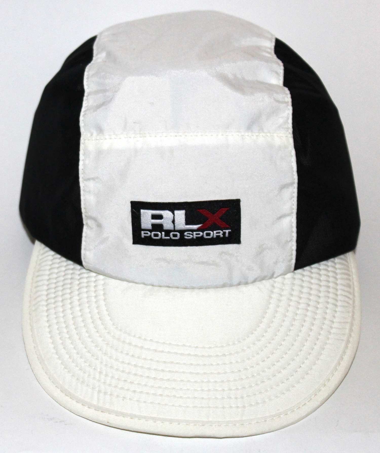 Vintage RLX Polo Sport White Soft Bill Hat — Roots