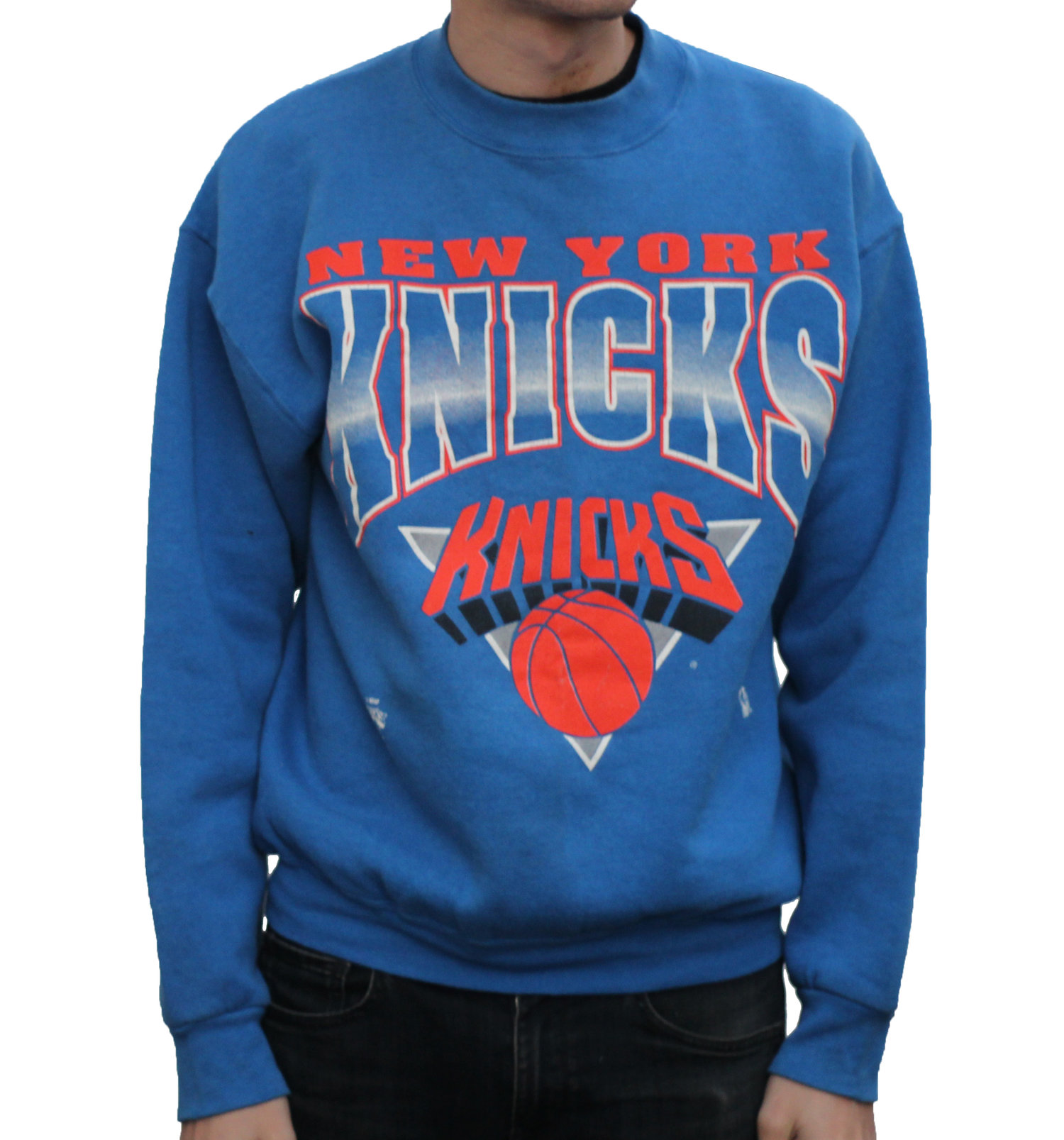 knicks retro sweatshirt