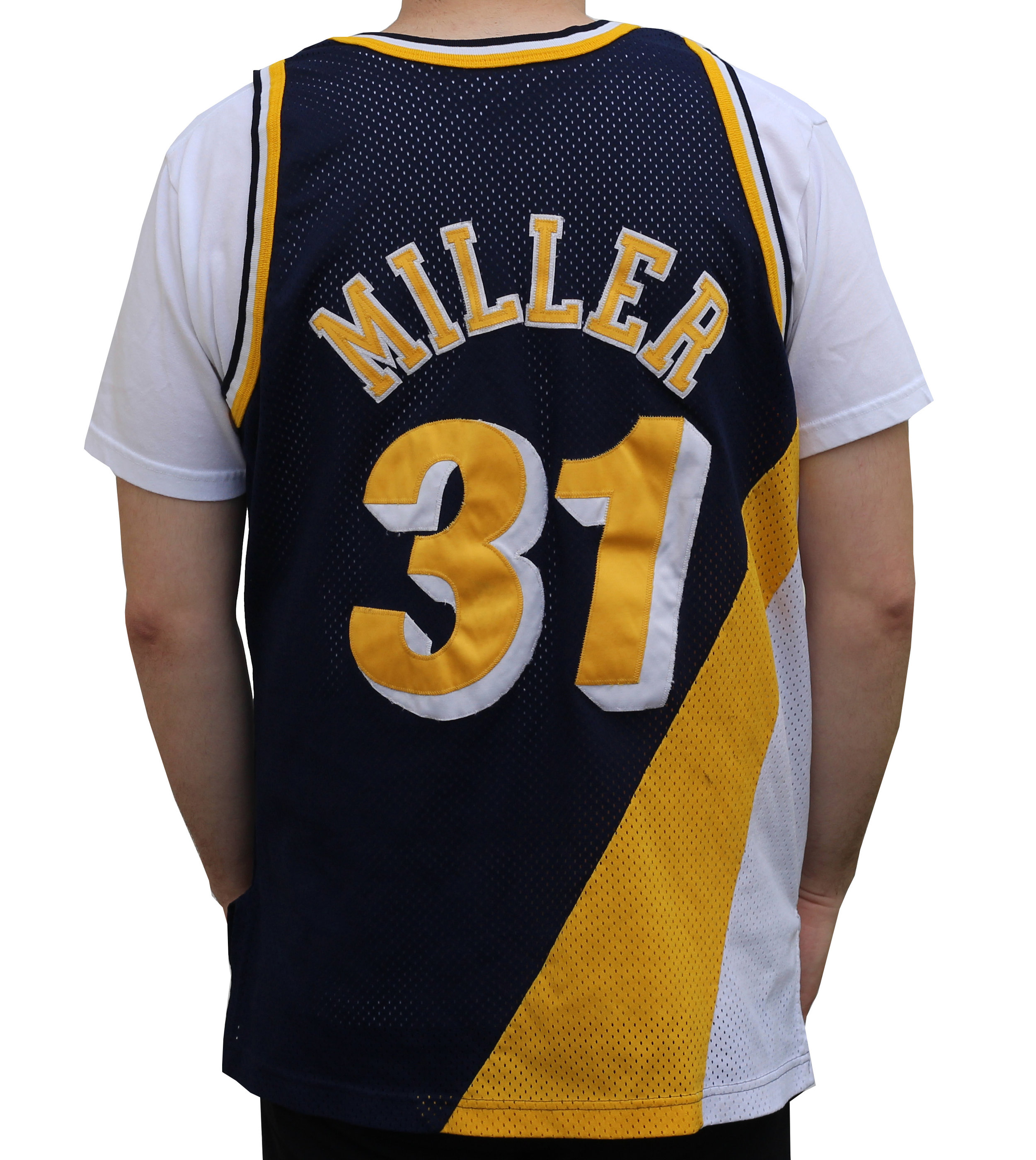 authentic reggie miller jersey