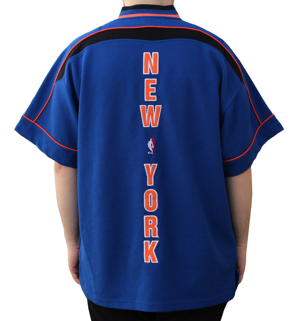 new york knicks warm up shirt