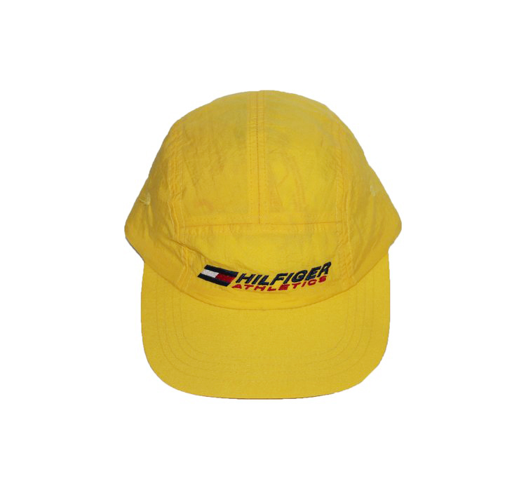 tommy hilfiger hat yellow