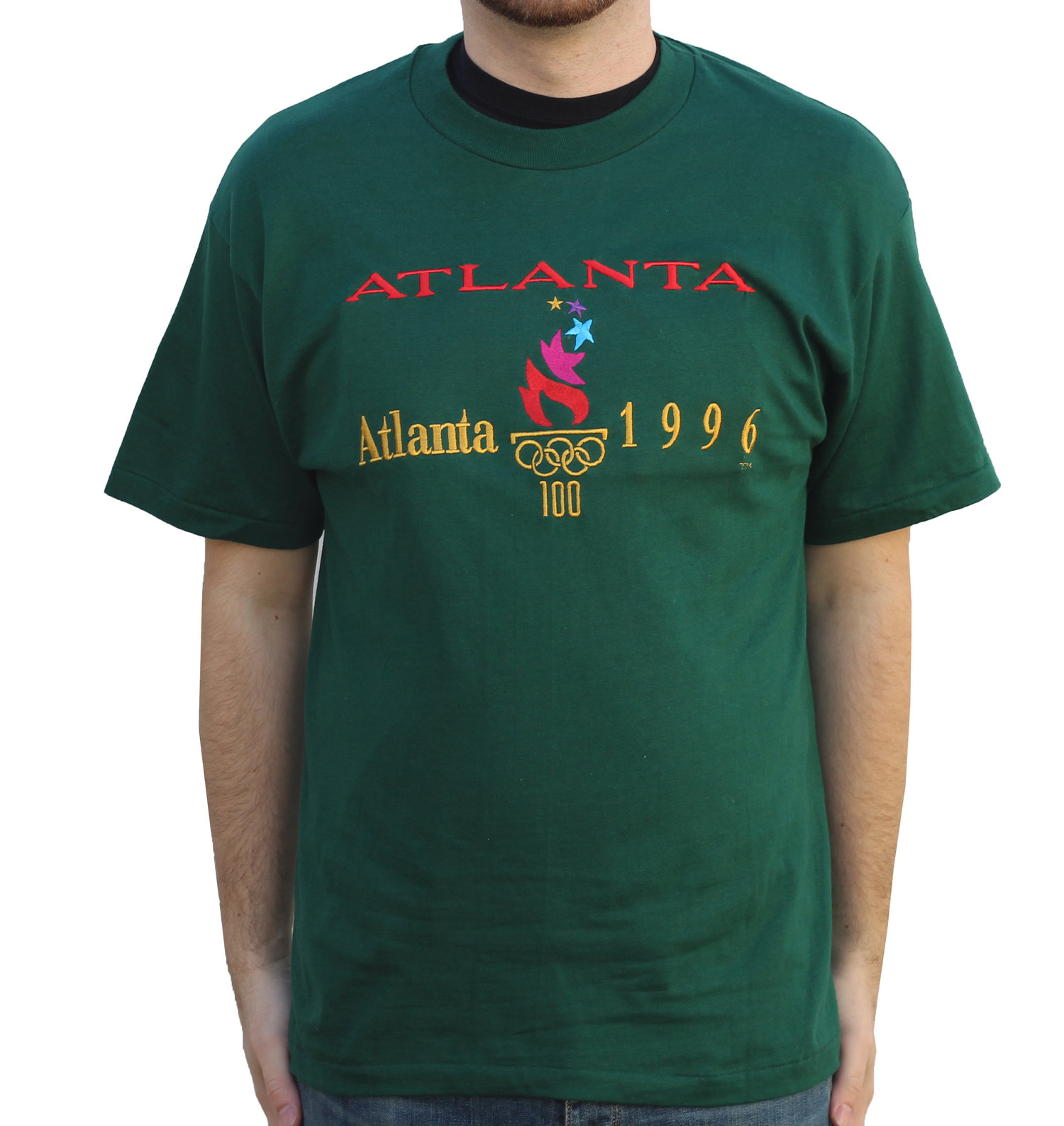 Vintage Atlanta 1996 Olympic Games T Shirt (Size L and XL) NWT — Roots