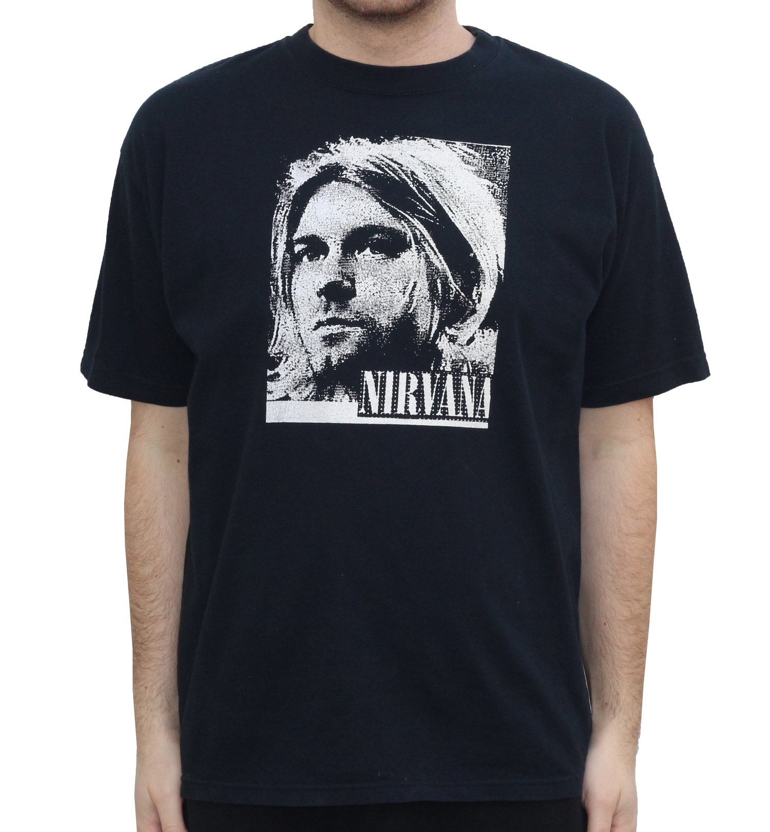 Kurt Cobain Nirvana Vocalist Shirt Large Size