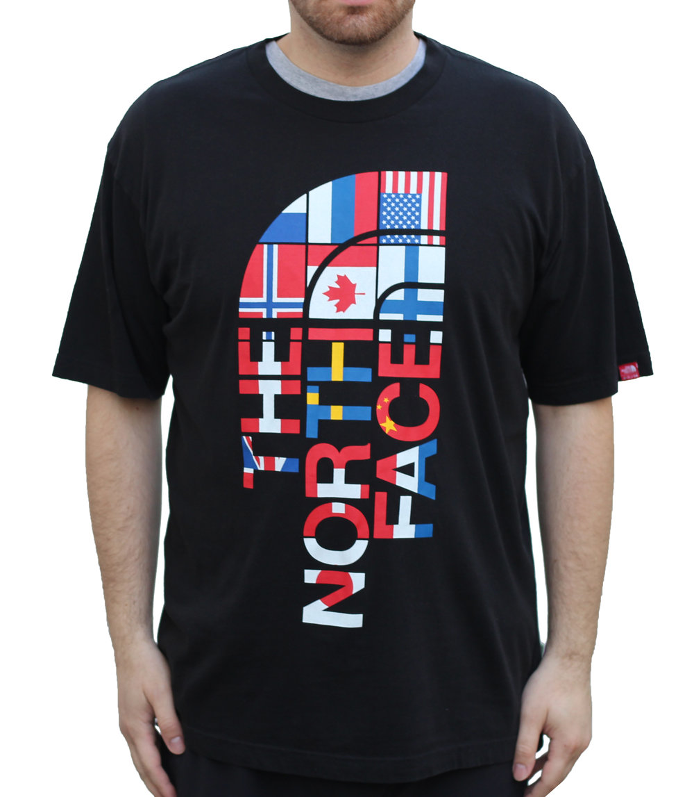 The North Face RU/ 14 Colorful Flag T 