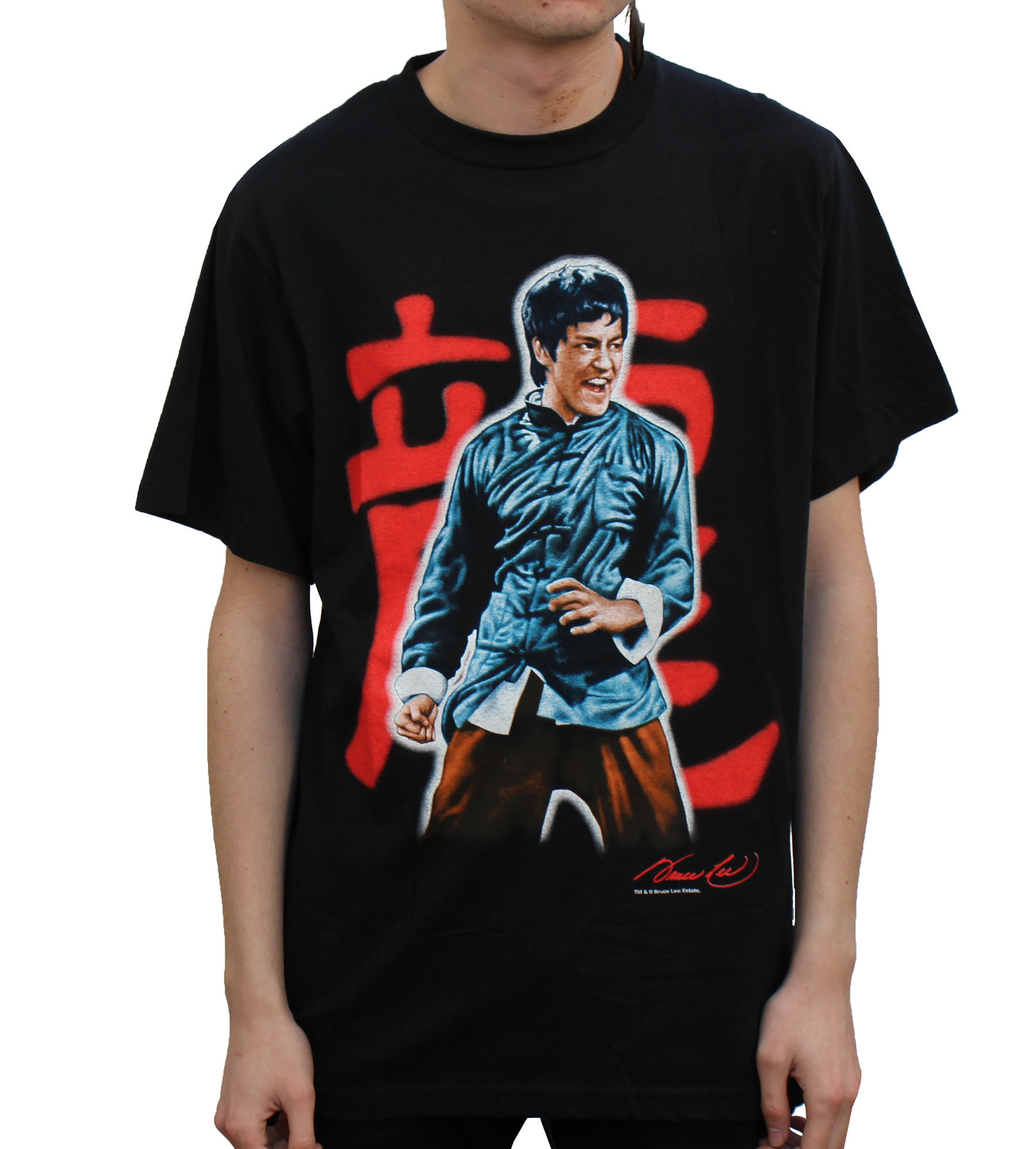 Vintage Bruce Lee Graphic T Shirt (Size L) NWOT — Roots