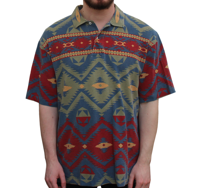 ralph lauren aztec shirt