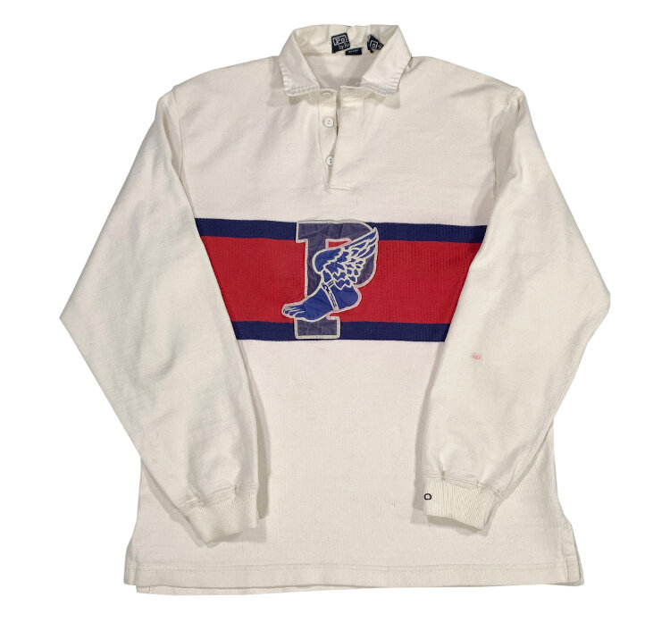 Vintage Polo Ralph Lauren P Wing White Rugby (Size M) — Roots