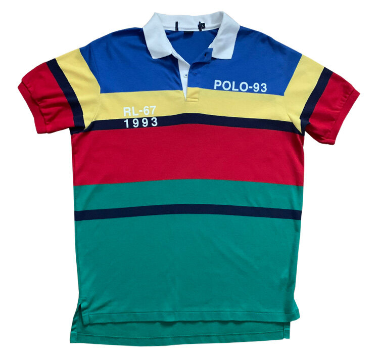 Vintage Polo Ralph Lauren RL-67 1993 Life Saver Shirt (Size L) — Roots