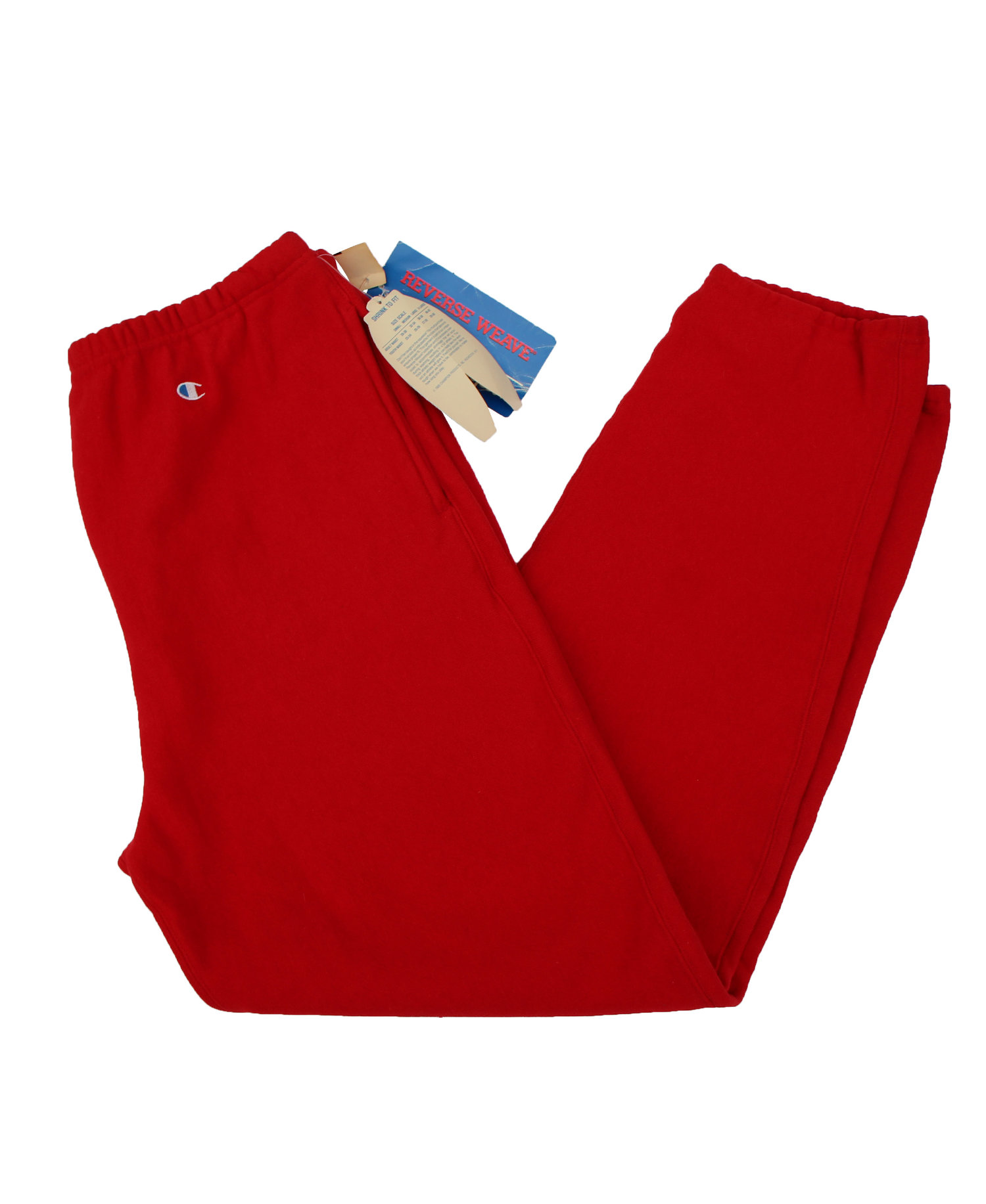 Vintage Champion Reverse Weave Red Sweatpants (Size XL) NWT 