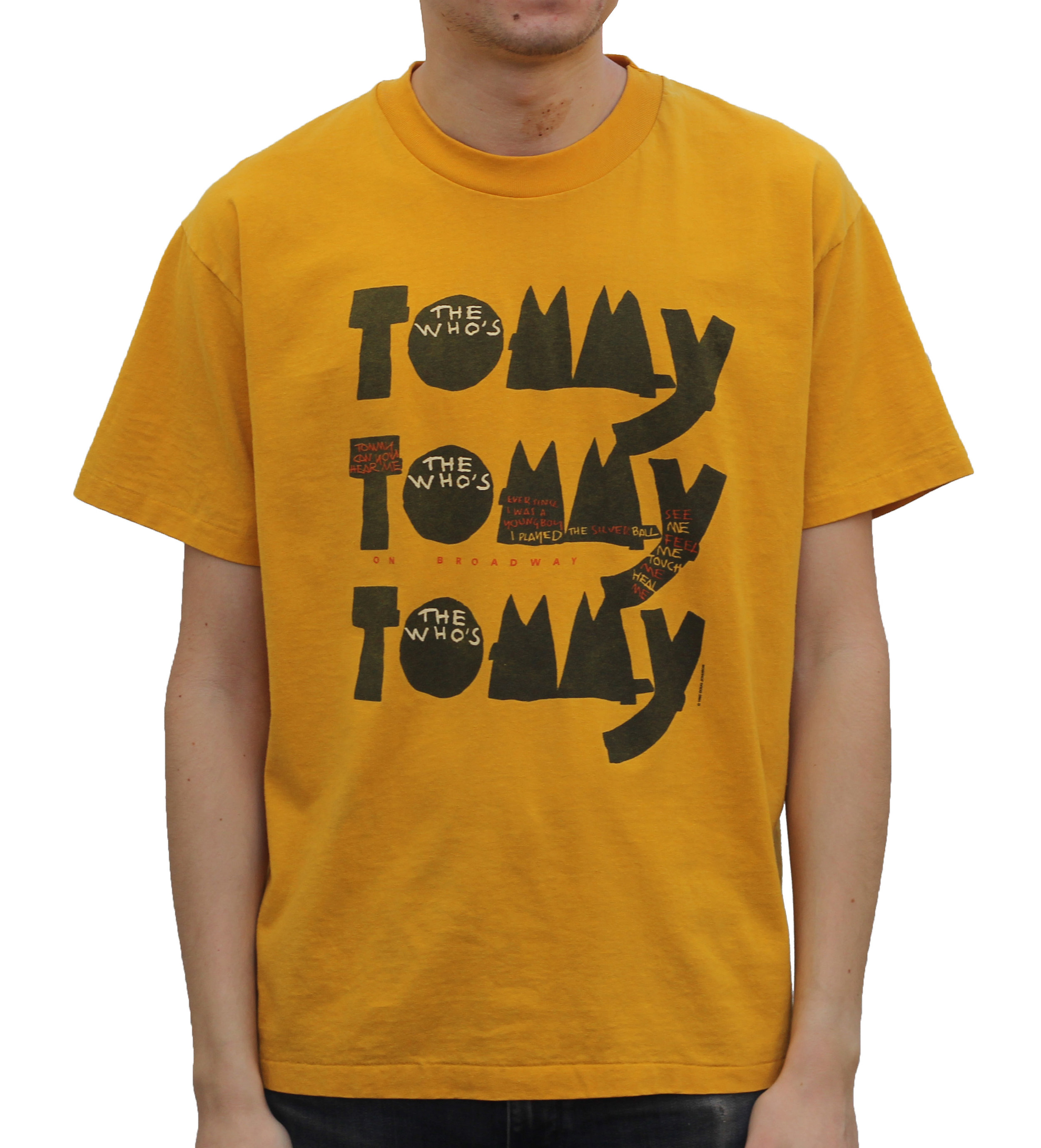tommy the who t shirt