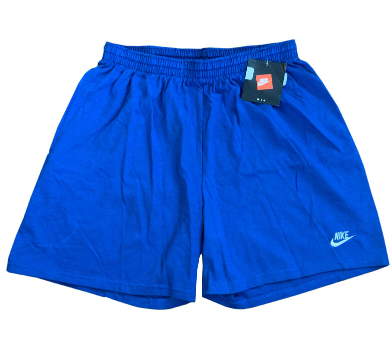 royal blue nike sweat shorts