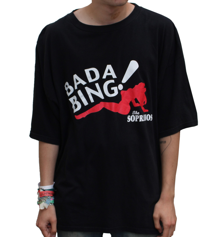 Vintage Soprano`s Bada Bing T Shirt (Size XXL) — Roots