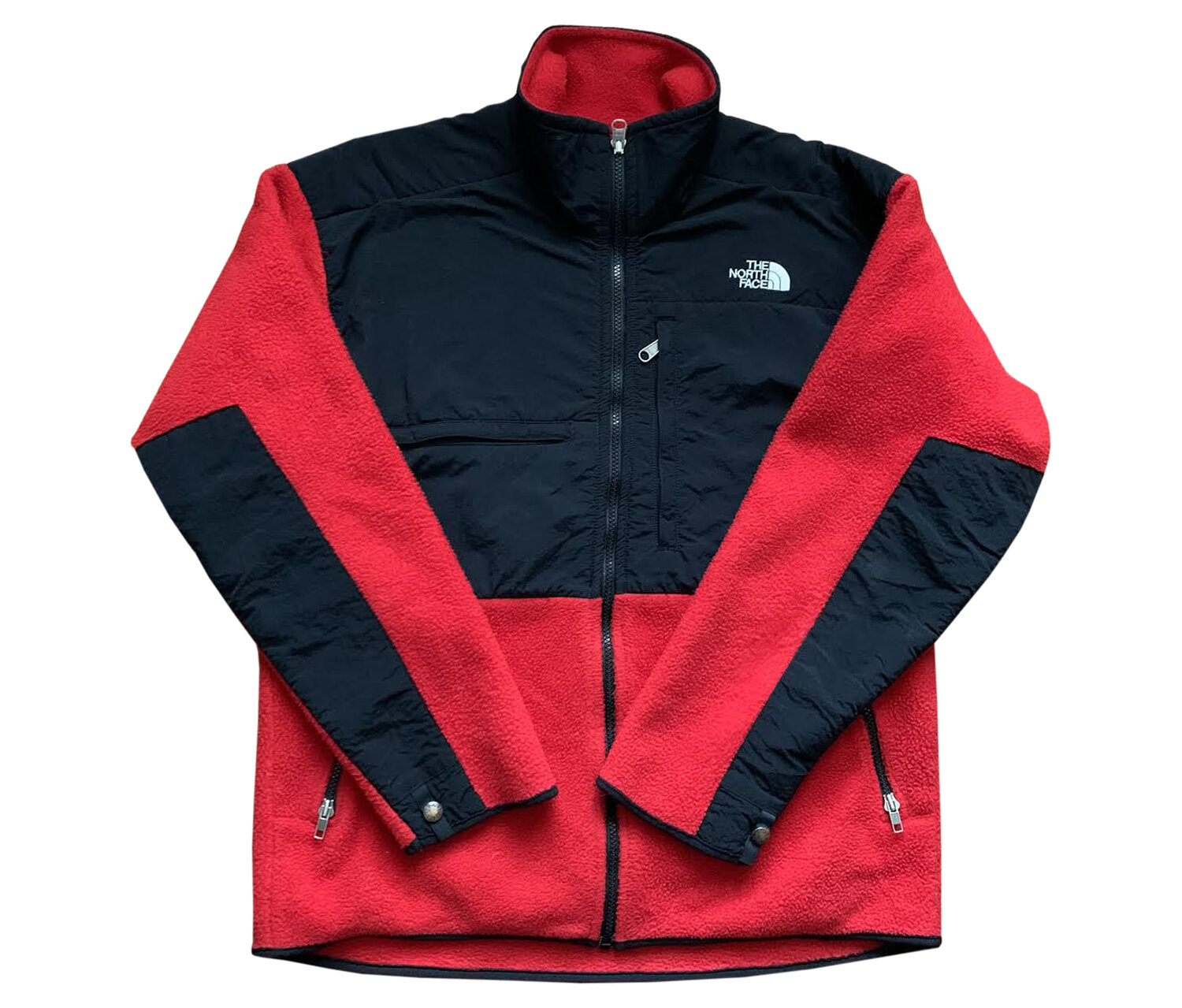 Vintage The North Face Red Denali Fleece Jacket (Size L) — Roots