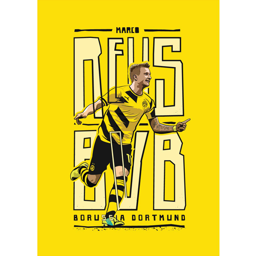 Marco Reus - Design Kieran — Dortmund Carroll Borussia