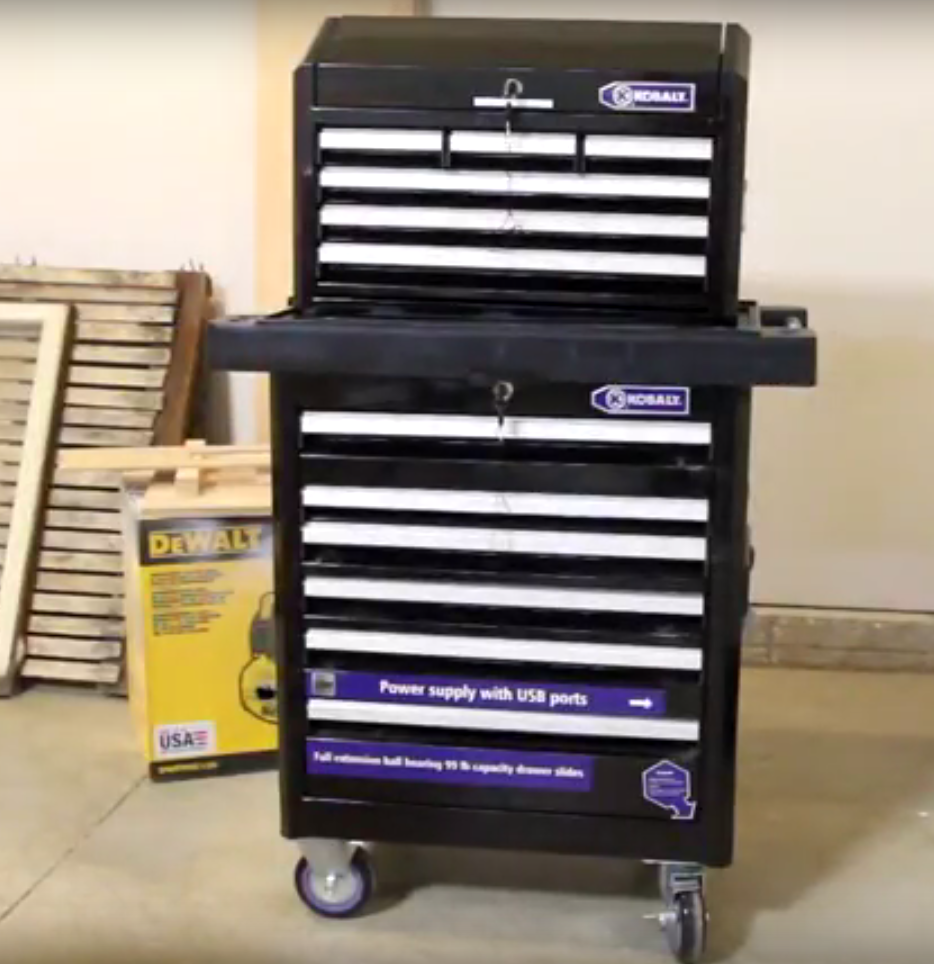 The Story Of My Kobalt Tool Cabinet And Chest Product Review