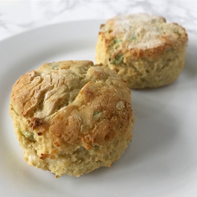 Cottage Cheese And Green Onion Biscuits Vegetarian Gf All