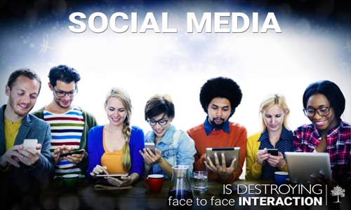 Destroys relationships media social The Dangers