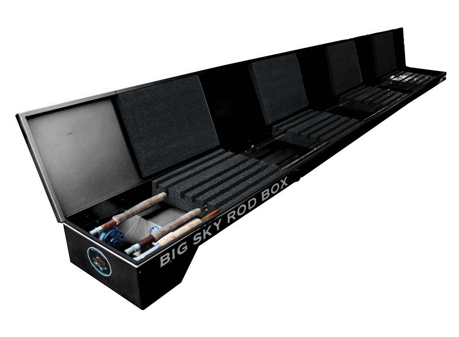 BSRB Six Pack Fly Rod Carrier — Big Sky Rod Box
